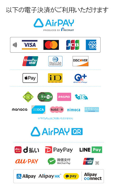 クレジットカード・電子マネー